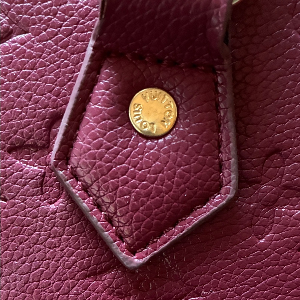 Burgundy Designer inspired Handbag - Picture 7 of 16